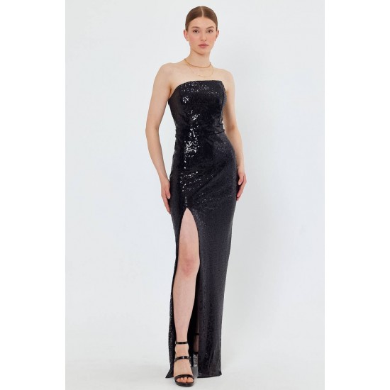 117648 black Evening dress