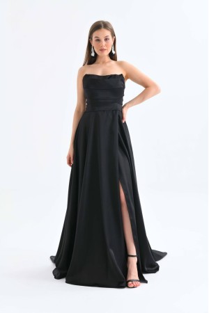 117666 TOPTAN SİYAH ABİYE