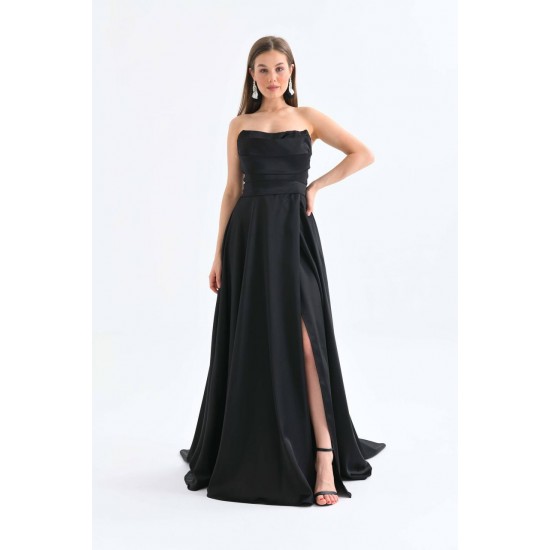 117666 TOPTAN SİYAH ABİYE