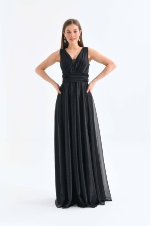 117670 TOPTAN SİYAH ABİYE