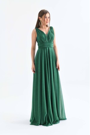 117671 TOPTAN ZÜMRÜT YEŞİL ABİYE