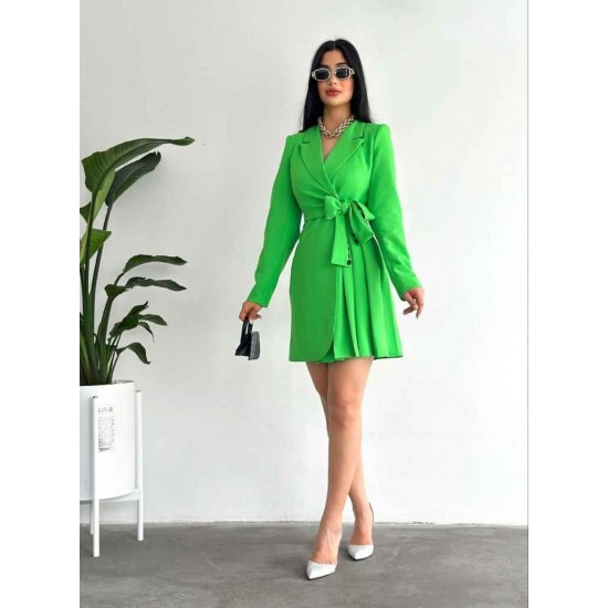 117859 GREEN DRESS