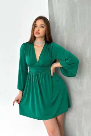 117866 GREEN DRESS