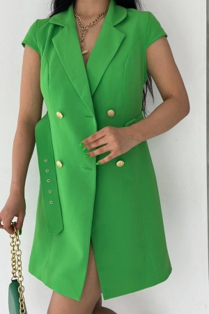 117878 GREEN DRESS