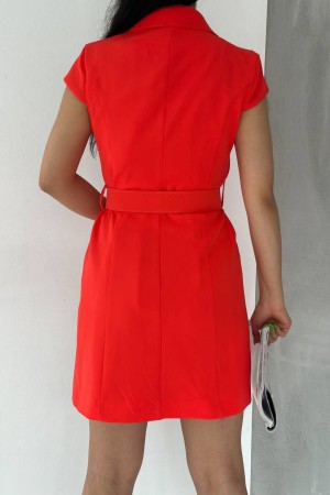 117879 red DRESS