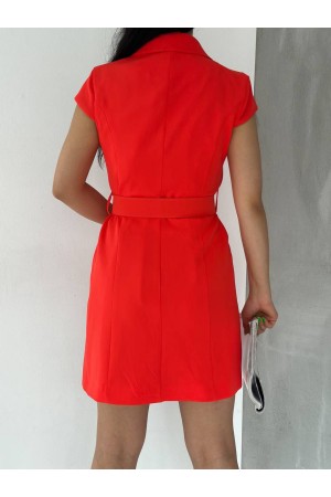 117879 TOPTAN KIRMIZI ELBİSE