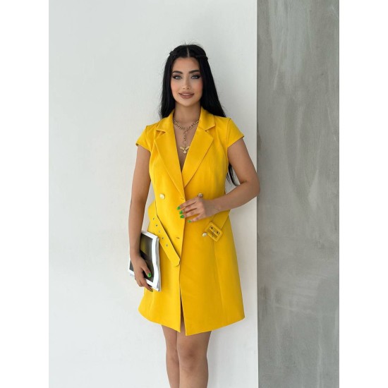 117882 yellow DRESS
