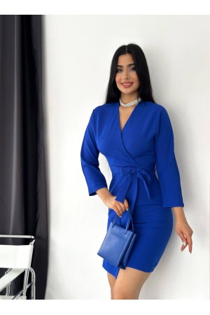 117883 TOPTAN SAKS ELBİSE