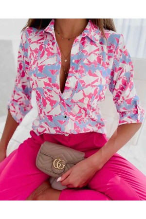 118076 TOPTAN DESENLİ GÖMLEK