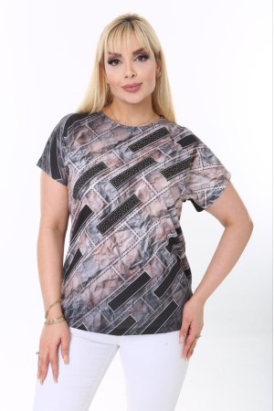 118194 TOPTAN DESENLİ BLUZ