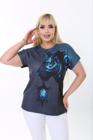 118195 TOPTAN DESENLİ BLUZ