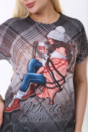 118197 TOPTAN DESENLİ BLUZ