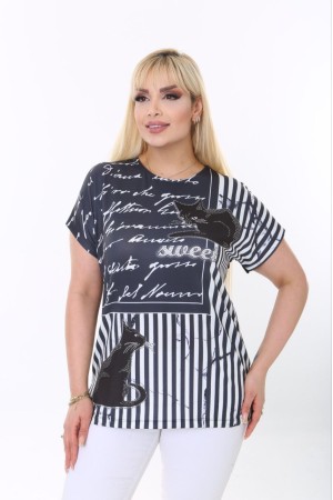 118201 TOPTAN DESENLİ BLUZ