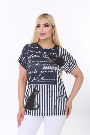 118201 TOPTAN DESENLİ BLUZ