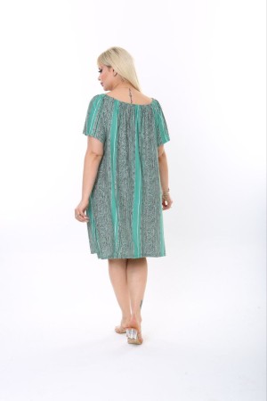118203 patterned DRESS