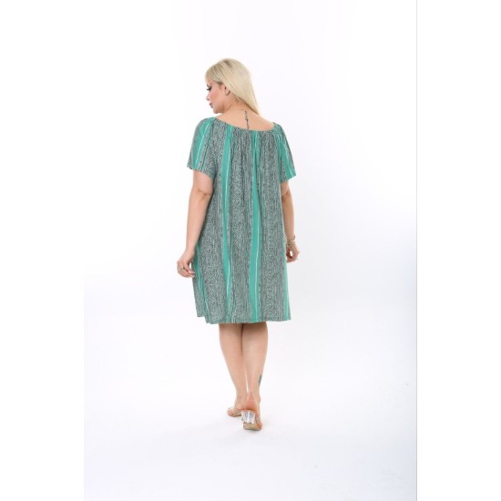118203 patterned DRESS