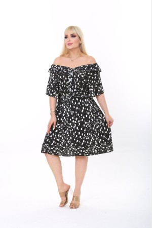 118205 TOPTAN DESENLİ ELBİSE