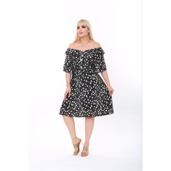 118205 patterned DRESS