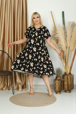 118210 patterned DRESS