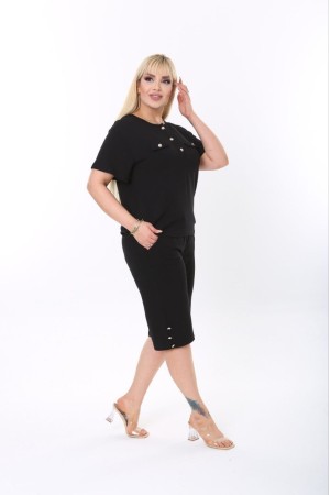 118215 TOPTAN SİYAH PANTOLON TAKIM