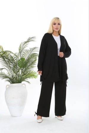 118230 TOPTAN SİYAH PANTOLON TAKIM