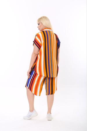 118233 TOPTAN ÇİZGİLİ PANTOLON TAKIM