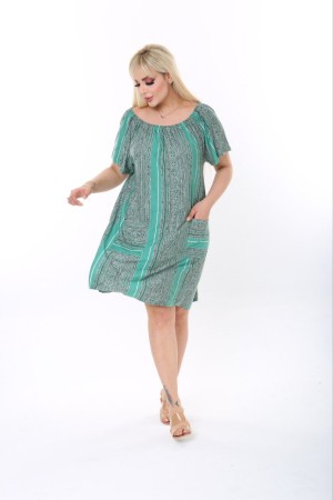 118235 patterned DRESS