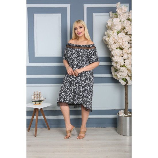 118240 patterned DRESS