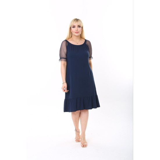 118244 Navy blue DRESS