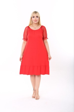 118246 red DRESS