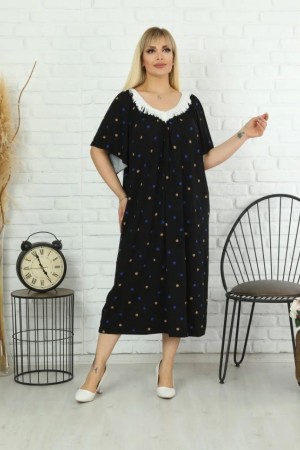 118255 patterned DRESS