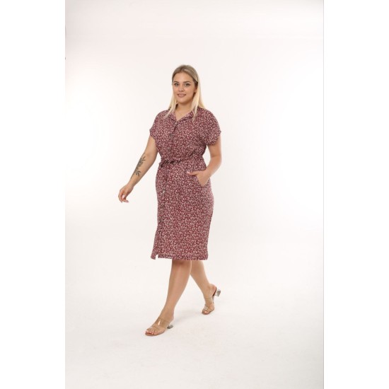 118258 patterned DRESS