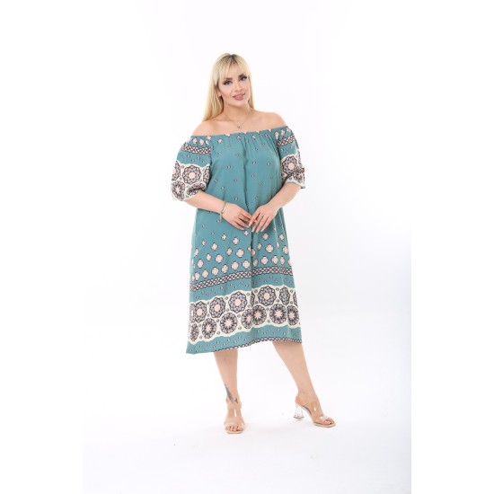 118263 patterned DRESS