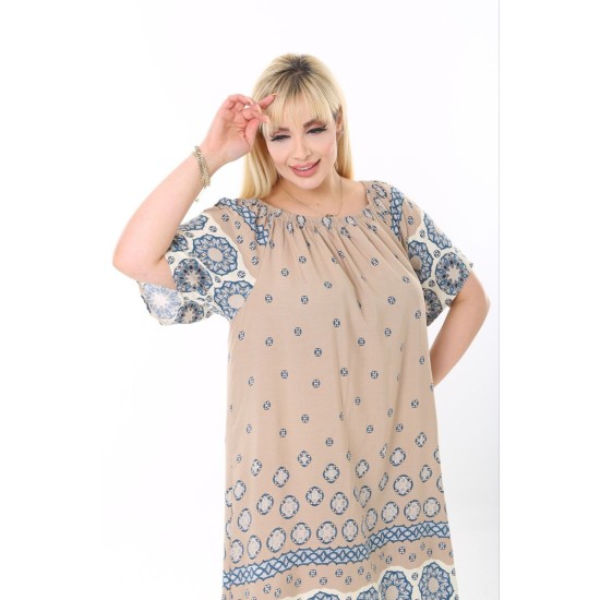 118264 patterned DRESS