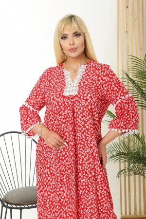 118276 patterned DRESS
