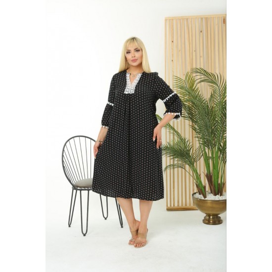 118278 patterned DRESS