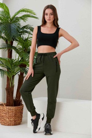 118329 TOPTAN HAKİ EŞOFMAN ALTI