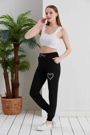 118333 TOPTAN SİYAH EŞOFMAN ALTI