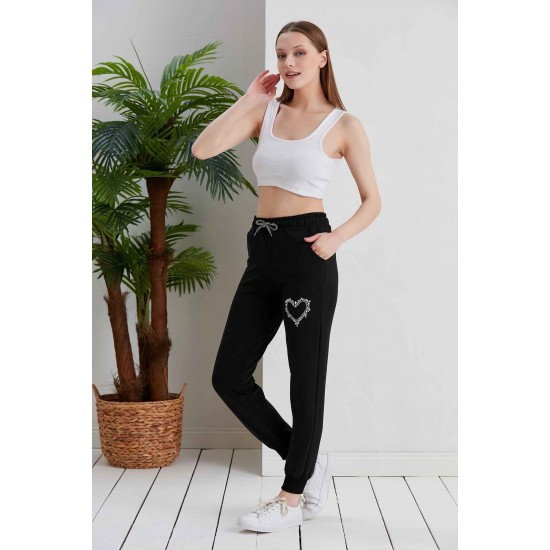 118333 TOPTAN SİYAH EŞOFMAN ALTI