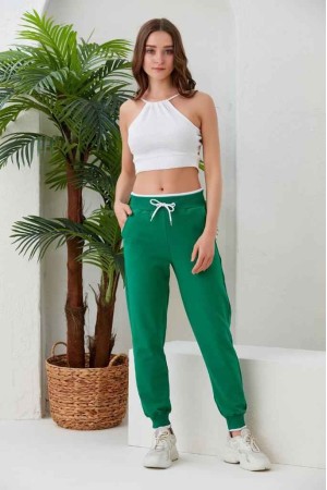 118337 TOPTAN YEŞİL EŞOFMAN ALTI