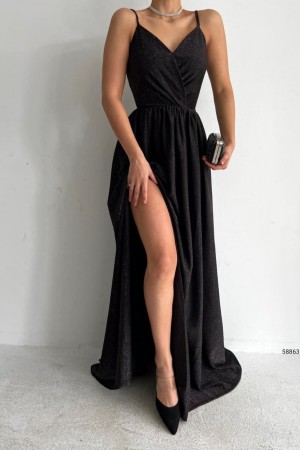 118516 black Evening dress