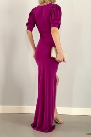 118535 purple Evening dress