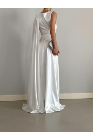 118542 white Evening dress