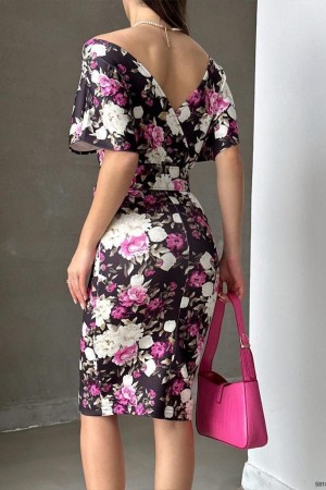 118549 patterned DRESS