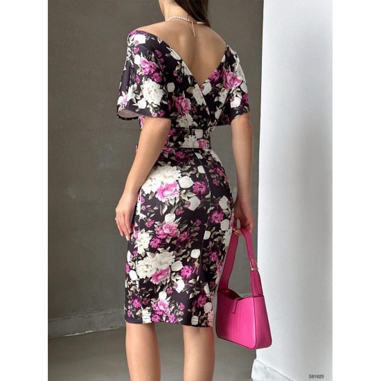 118549 patterned DRESS