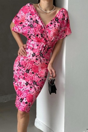 118550 patterned Evening dress