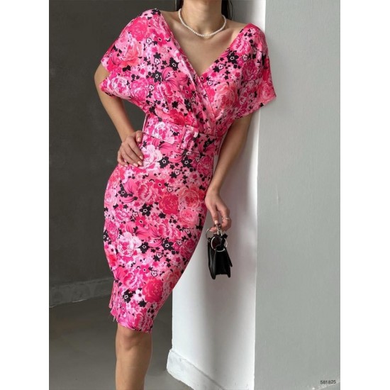 118550 patterned Evening dress