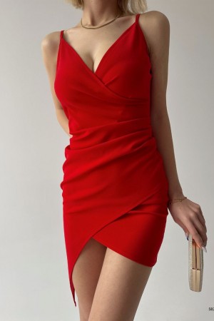 118609 TOPTAN KIRMIZI ABİYE