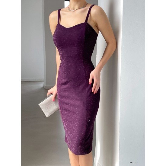 118615 purple Evening dress
