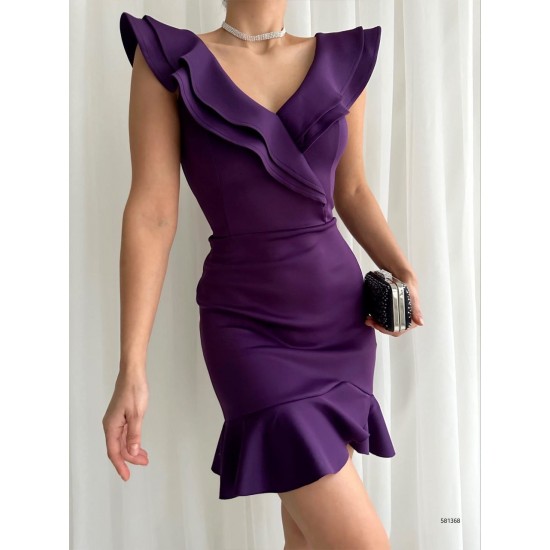 118627 purple Evening dress
